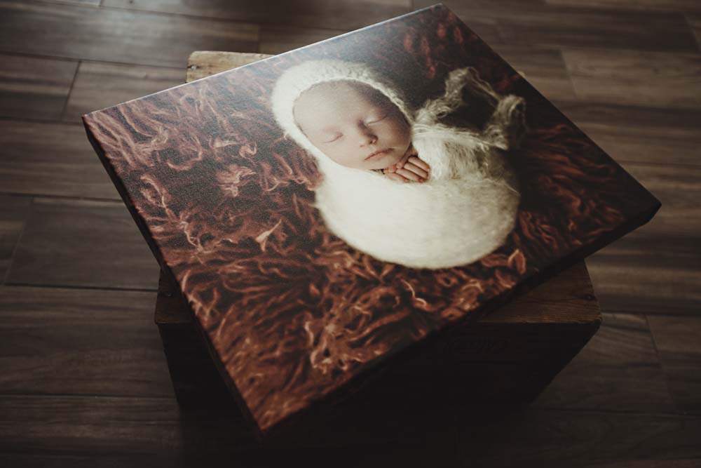 canvas of baby