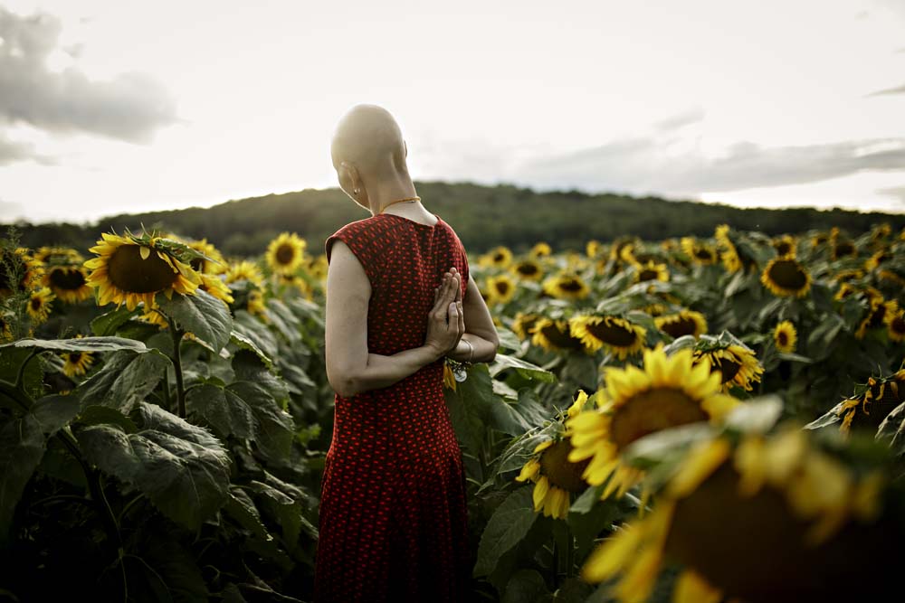 sunflower woman 2