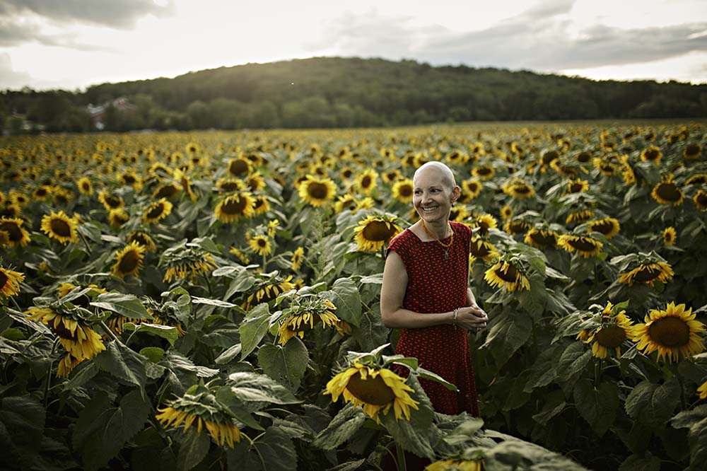 sunflower woman 4